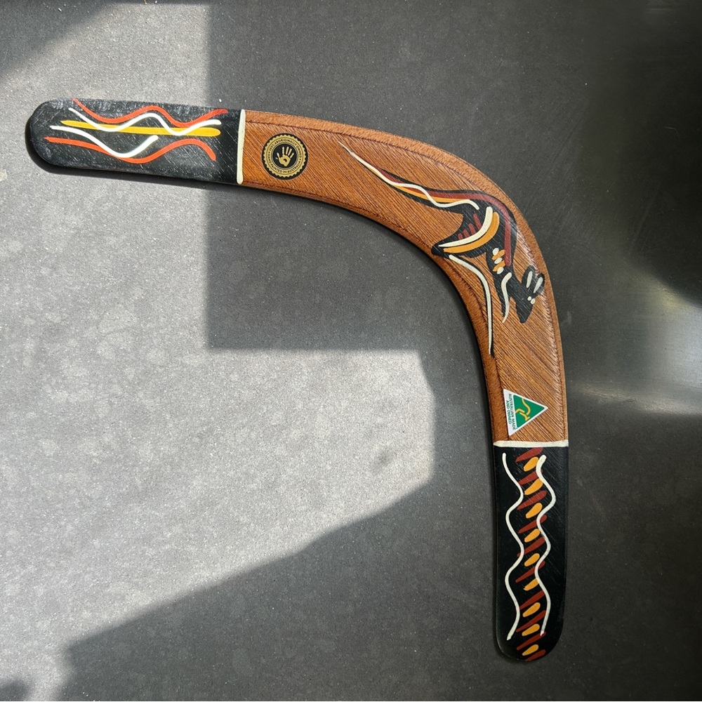 Handmade Australian Boomerang - Picture 2 of 10